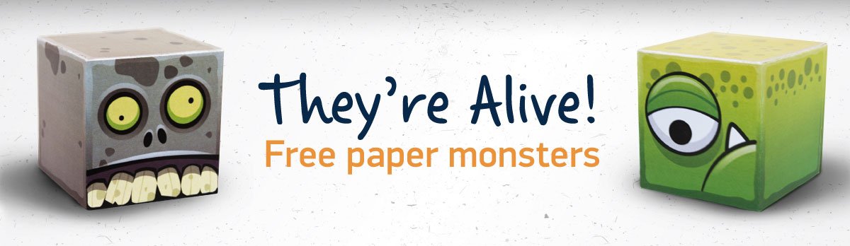 Draw Breaker paper monsters