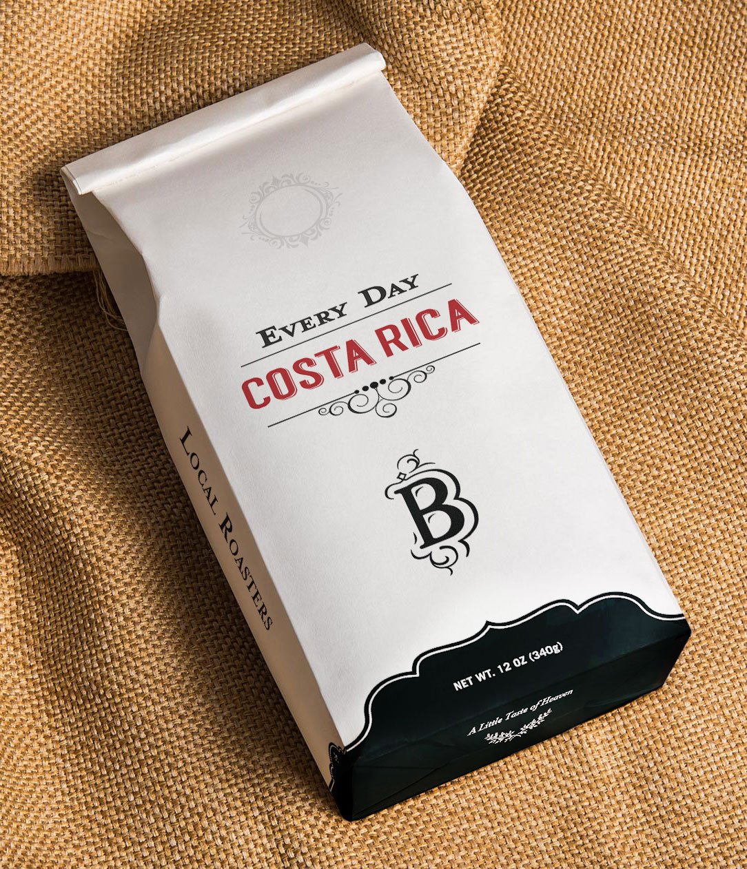 Brickhouse Coffee Every Day Costa Rica Coffee Packaging