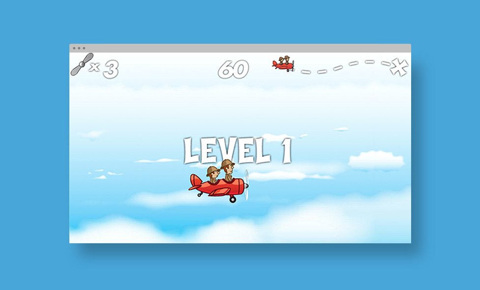 Flash airplane game