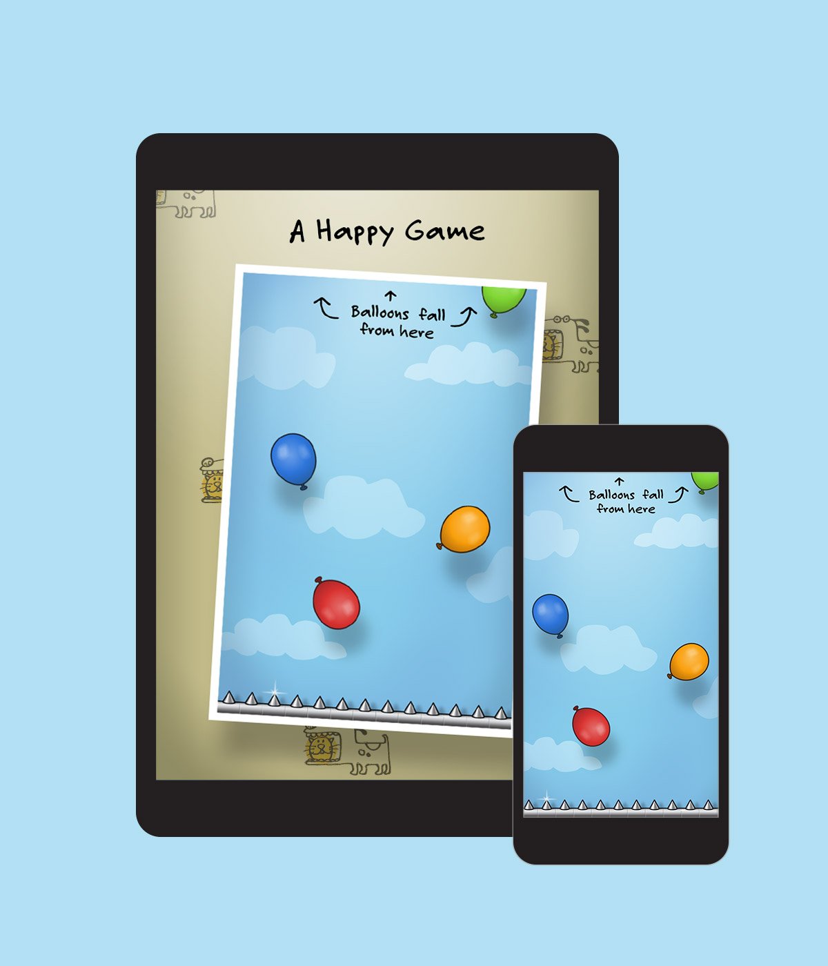 Float a happy mobile game by Elevate Entertainment on mobile devices