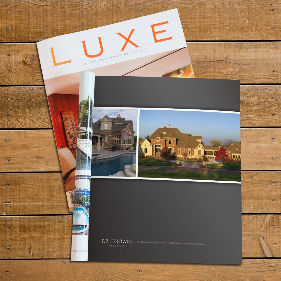 RR Browne Architects Luxe Magazine Ad